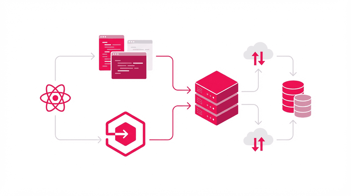 Modern technology stack visualization